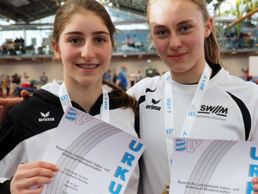 Titelregen bei bayerischer U16- und U20-Hallenmeisterschaft