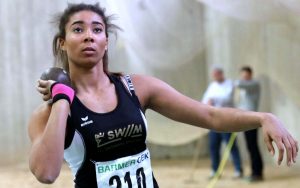 Kugelstoßerin Selina Dantzler von der LG Stadtwerke München