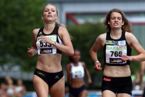 Katharina Trost von der LG Stadtwerke München gewinnt Gold bei der U23-DM