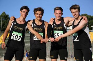 4x100-Meter-Staffel (U18) der LG Stadtwerke München