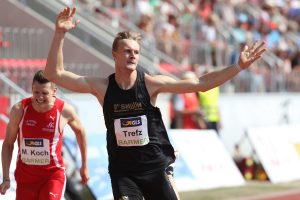 Johannes Trefz von der LG Stadtwerke München