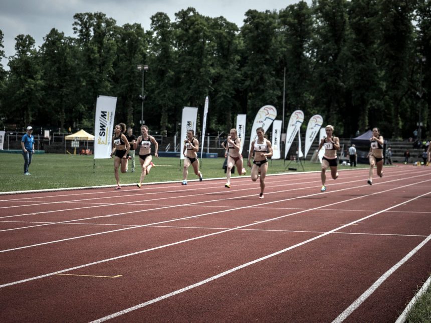 Schnelle Sprintzeiten beim Leichtathletikabend im Münchner Dantestadion Schnelle Sprintzeiten beim Leichtathletikabend im Münchner Dantestadion