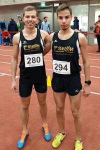Francesco Odorizzi und Dimitrios Tsakalos von der LG Stadtwerke München