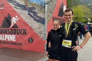 Carola Doerries und Sebastian Kraus von der LG Stadtwerke München