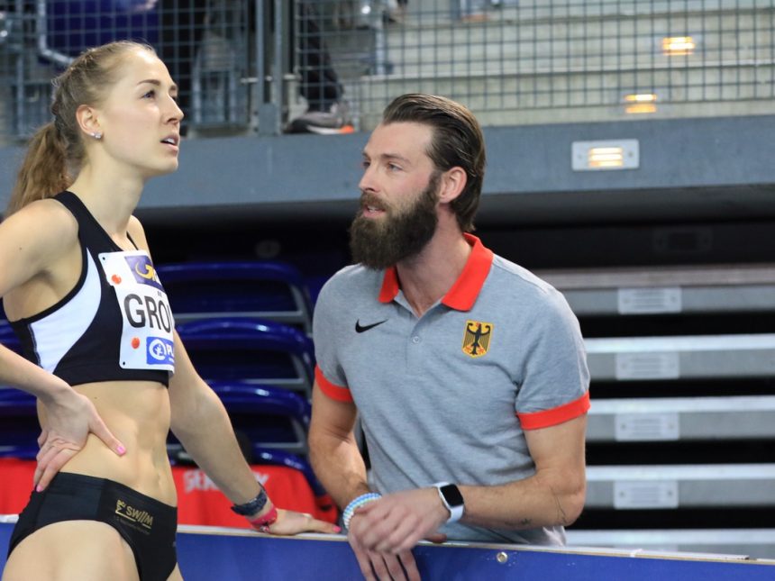 Hochspringerin Gröll nach Gewinn der deutschen Hallenmeisterschaft in Bundeskader berufen