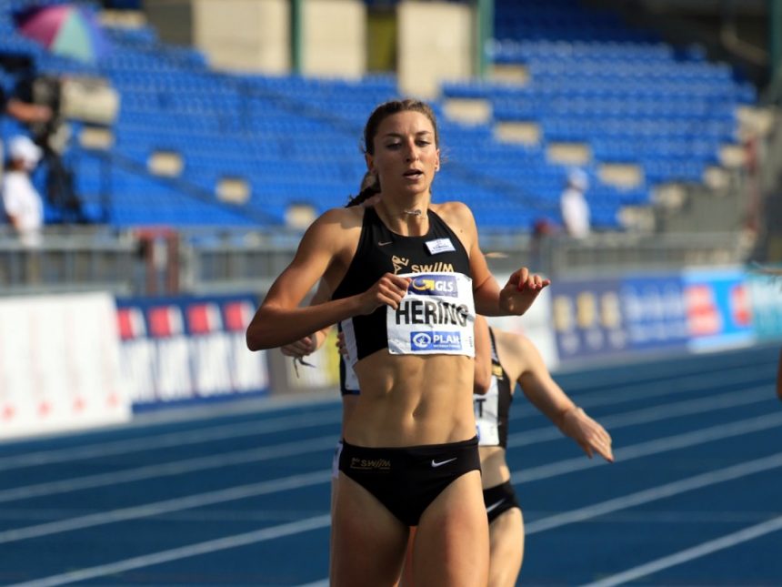 800-Meter-Saisonbestzeit für Christina Hering in Padua