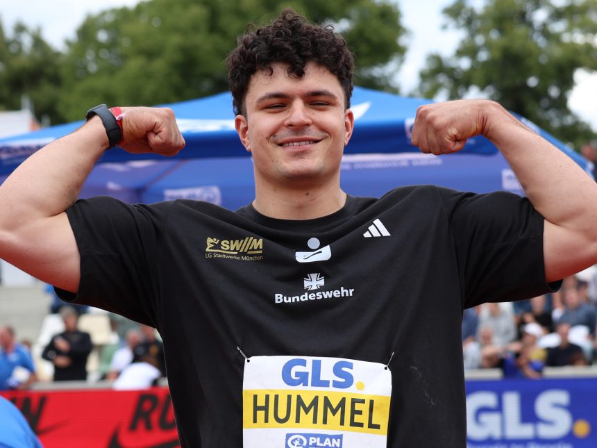 Merlin Hummel überzeugt mit Weltklasse-Leistungen bei Top-Meetings Merlin Hummel überzeugt mit Weltklasse-Leistungen bei Top-Meetings